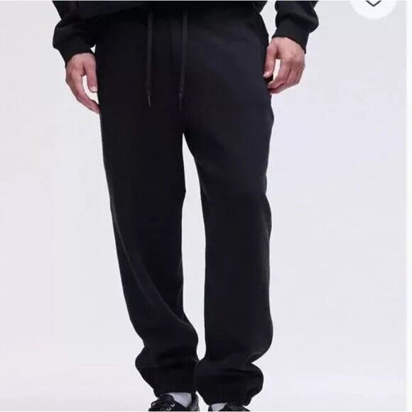 lululemon Steady State Relaxed-Fit Jogger MENS Size Medium BLACK sweat Pants NWT - Picture 1 of 3